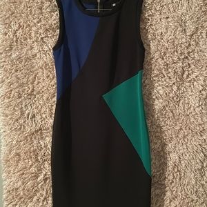 Color block dress